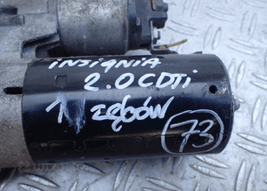 Rozrusznik opel insignia 2,0 cdti 11 zębów 55572065 radom 7