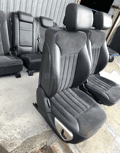 MERCEDES R 251 ML GL 164 fotel przód alcantara prawy kanapa zagłówek oparcie siedzisko grzane 1