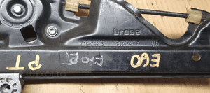 Mechanizm podnośnik szyby prawy tył BMW 5 E60 6922320 7184744S 7184746E 5