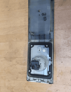 BLENDA KLAPY TYŁ TYLNA SREBRNA LA7W 964981 VW SHARAN 1 I LIFT 00-10 7
