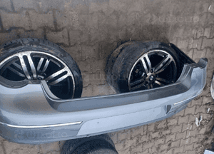 Vw passat B6 sedan zderzak tył tylny 3c5807417 10