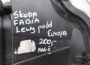 Lampa lewy przod skoda fabia i europa radom 2