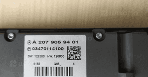 mercedes SLK 171 panel klimy klimatyzacji kratka nawiew środkowy 14