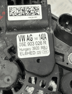 ALTERNATOR VW SKODA SEAT AUDI 05E903026R ORG FV 3