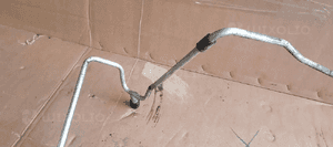 Przewód rurka klimatyzacji klimy Citroen C5 III 9659576280 3