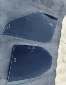 Szyba boczna lewa lewy przód tył Alfa Romeo 156