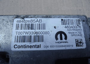 Jeep compass 1.3 hybryda komputer 68402685AB 3