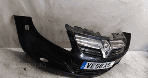 Zderzak przód przedni do opel corsa d halogeny Z20R czarny 5