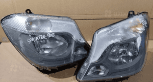 Lampa przód przednia prawa lewa sprinter W906 lift uk 1