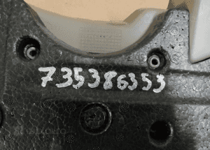 Osłona obudowa plastik pod kierownice Fiat Grande Punto 735386353 6