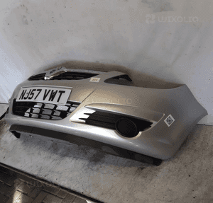 Zderzak przód przedni do opel corsa d  grill kod kolor Z157 srebrny 4