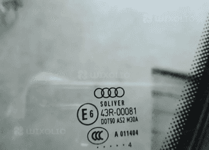 Szyba karoseryjna prawy tył tylna prawa Audi A6 C6 Sedan AS2 04r 4