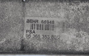 Chłodnica powietrza intercooler PEUGEOT 307 2.0 HDI 9636635380 4