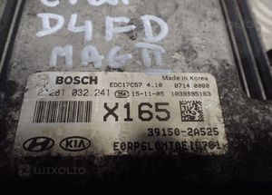 KOMPUTER STEROWNIK ECU KIA CARENS 1,7 CRDI D4FD 39150-2A525 RADOM 3