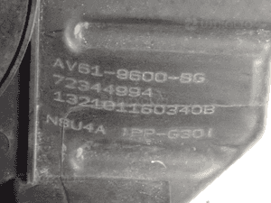 Obudowa filtra powietrza ford c-max  AV61-9600-BG 5