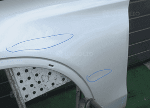 Błotnik przedni przód prawy lewy mercedes glc W253 2015- 16