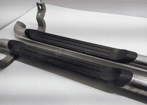 Orurowanie progowe boczne stopnie progi chrom rury ford ranger iv v 2012-18 5