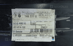 Błotnik słupek prawy tył vw crafter 2E1814122 6