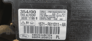 Poduszka fotela lewa AIRBAG Ford Mondeo MK3 1S71-F611D11-AA 5