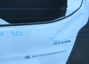 Klapa bagażnika tylna tył mercedes vito W447 2014- 16