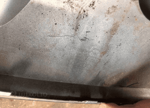 Spoiler dół dyfuzor dokładka zderzak tył volvo XC40 31449334 cały 8