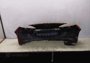 Zderzak przód przedni do peugeot 207 kkn czerwony 4