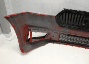 Skoda fabia iv 4 zderzak przód przedni grill pod radar nr 7 9