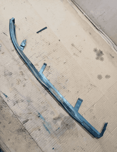 Listwa pod lampę prawy przód przednia prawa BMW 3 E46 386/6 1