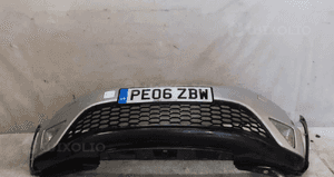 Zderzak przód przedni honda civic viii ufo NH700M srebrny spryskiwacze halogeny xenon 2