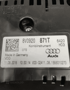 Audi A3 8V 1.4 tfsi A3 lift licznik zegar prędkościomierz nowy oryginał 7