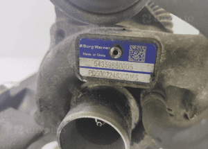 TURBINA TURBOSPRĘŻARKA OPEL FIAT 1.3 CDTI/JTD nr 54359880005 7