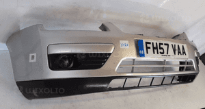 Zderzak przód przedni ford focus MK.2 2 ii 03 srebrny halogeny 3