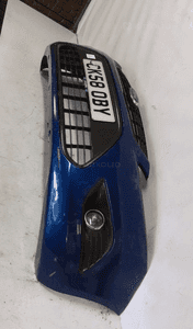 Zderzak przód przedni do ford focus MK2 ii lift fl halogeny 36 niebieski 3