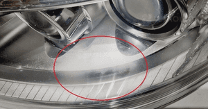 Reflektor lewy xenon mercedes s-klasa 221 lift europa 2