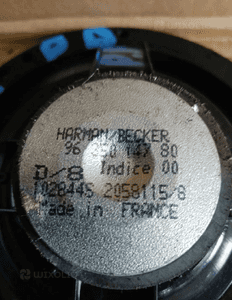 Głośnik prawy przód przedni Citroen C5 III 9635014780 3