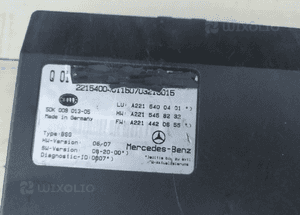 MERCEDES s 221 cl 216 moduł akumulatora A 2215400401 2