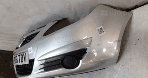 Zderzak przód przedni opel corsa d 4 iv Z157 srebrny 4