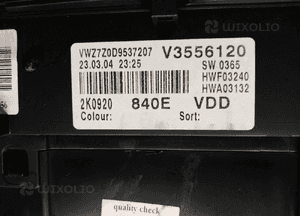 Licznik zegary oryginał VW Caddy 1.9 TDI 262 tyś 2K0920840E 7