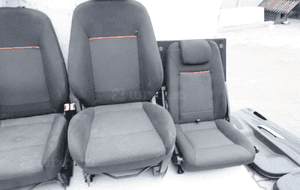 Fotele siedzenia wnętrze 7 osób ford s-max MK1 6