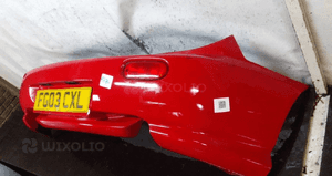 Zderzak tył tylny do hyundai coupe czerowny 3
