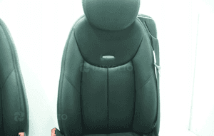 Fotele fotel pasazer kierowca kolor czarny designio mercedes sl R230 8