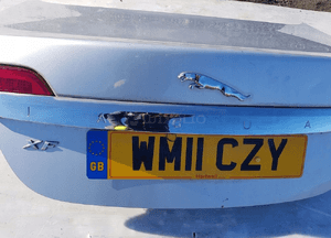 Klapa bagażnika kompletna jaguar xf X250 07-15 mee w kolor 3