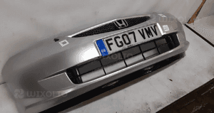 Zderzak przód przedni do honda jazz lift fl srebrny NH623M 2