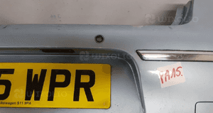 Zderzak tył tylny do volkswagen vw passat sedan pdc LB5M błękitny 2