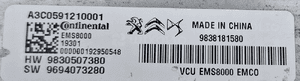 PEUGEOT 508 STEROWNIK SILNIKA ECU 1.6 THP A3C0591210001 9838181580 2