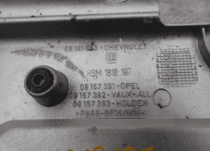 Osłona silnika opel astra g 09157391 3