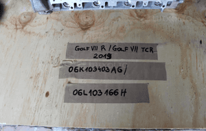 Głowica wałki vw golf vii r audi S3 2.0 tsi 06K103403AG  2019 16