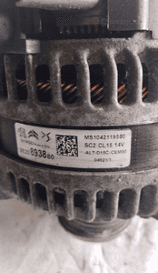Alternator expert iii jumpy iii vivaro c 308 T9 1.5 bluehdi 9820893880 3