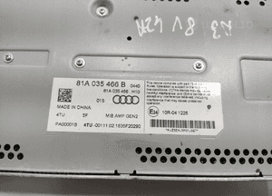Wzmacniacz radia audio audi A3 8V bang olufsen 81A035466B 2016-2019 lift 4