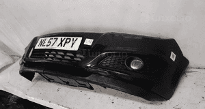Zderzak przód przedni do opel astra h 3 iii lift fl Z20R czarny halogeny 3